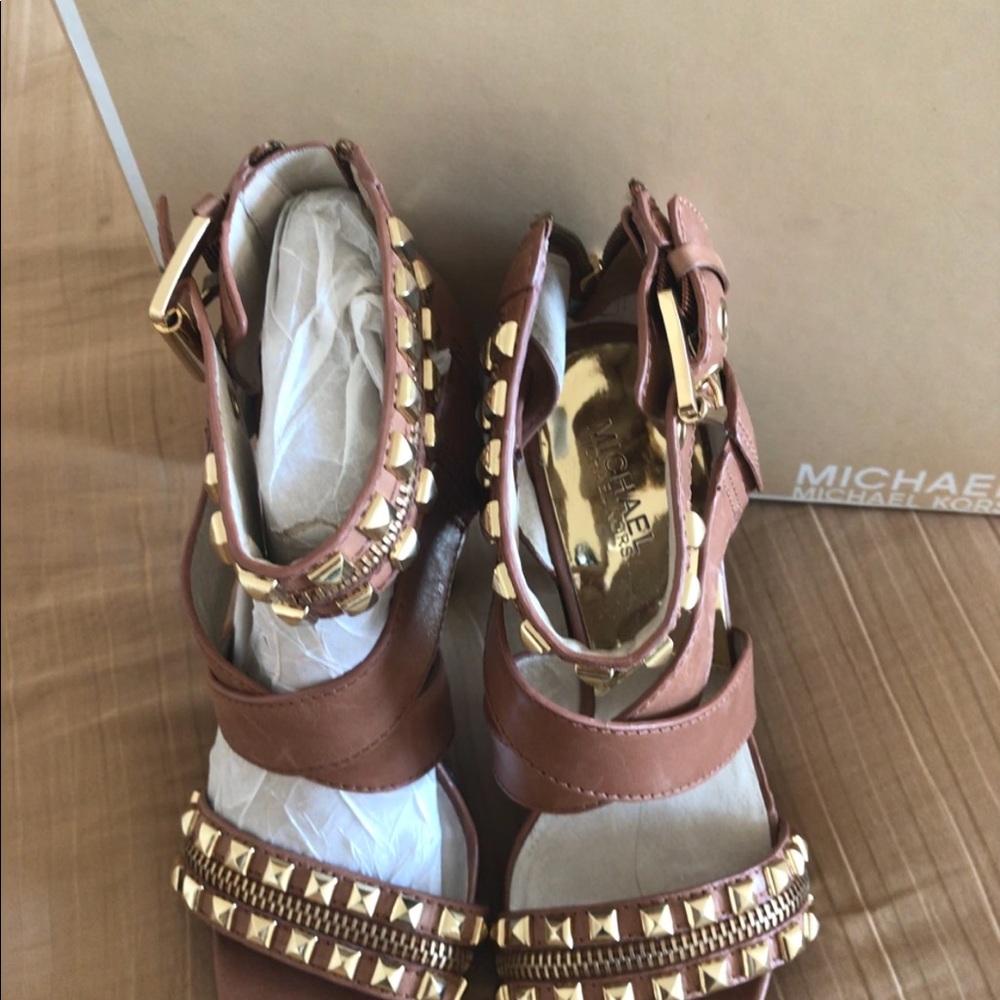 Michael Kors platform heels brand new